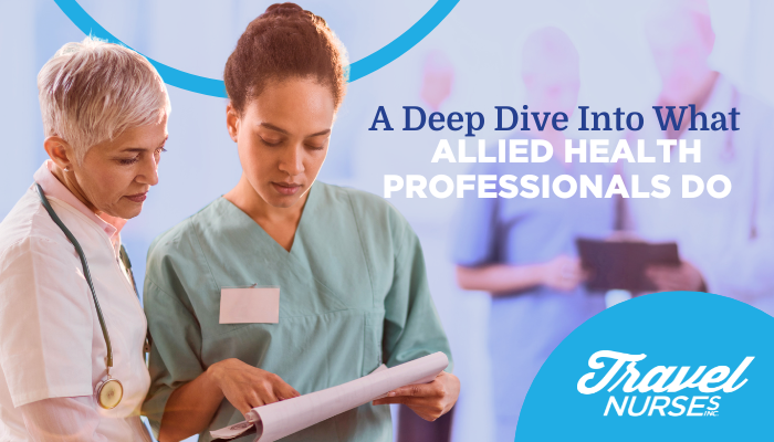 A Deep Dive into what Allied Health Professionals do